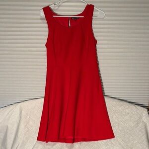 Express Vibrant Red Sleeveless Dress NWOT
